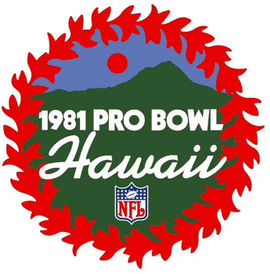 Pro Bowl 1981 Primary Logo t shirts iron on transfers